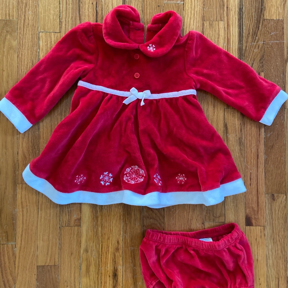 Baby girl Christmas dress 3-6 month